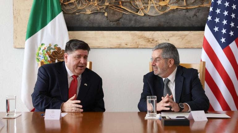 De la Fuente se reúne con el gobernador de Illinois en su ‘misión comercial’
