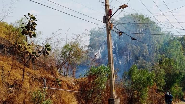 incendio cuerpo calcinado Desarrollo Urbano Quetzalcoatl