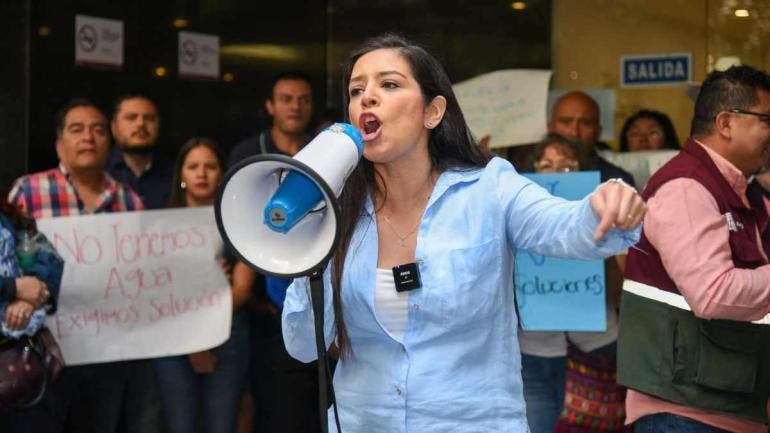 PAN CDMX cierra oficinas de Segiagua para exigir que atiendan desabasto de agua en alcaldías
