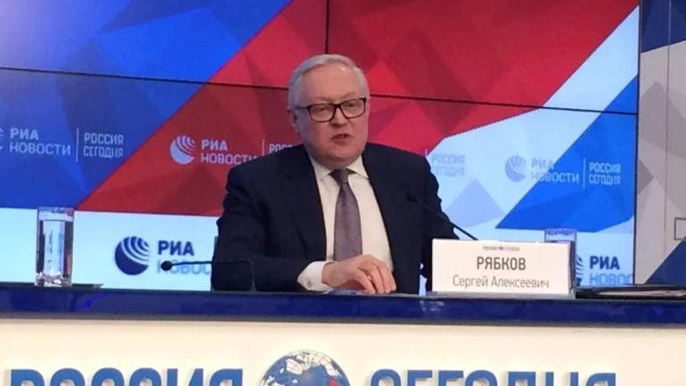 Serguei Riabkov Rusia critica propuesta paz EU advierte no aceptar
