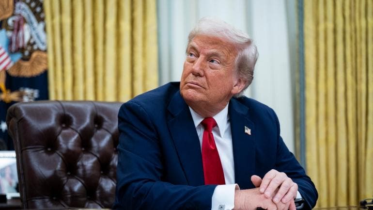 Trump no considera pausa 90 dias aranceles reciprocos Casa Blanca