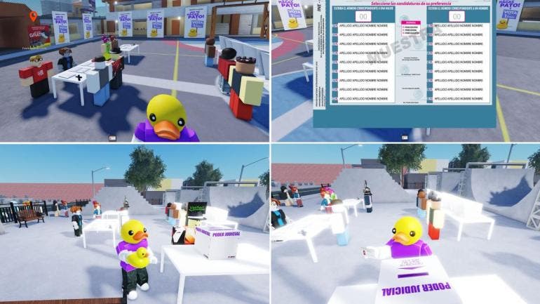 '¿Cómo votar?': INE lanza simulador de elección judicial en Roblox