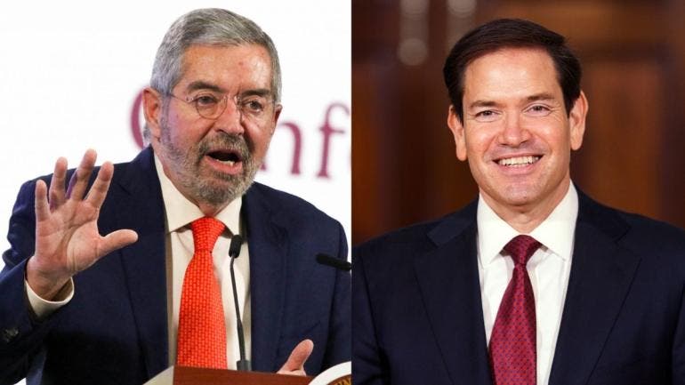 De la Fuente dialoga con Marco Rubio sobre remesas, seguridad y cooperación