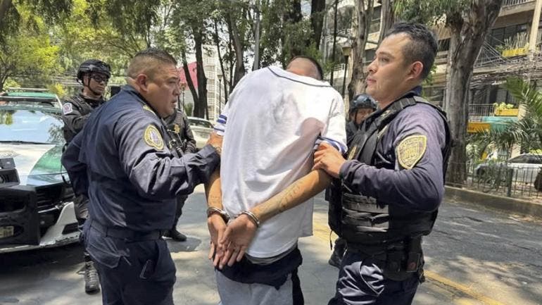 detiene SSC cuatro hombres robos autopartes