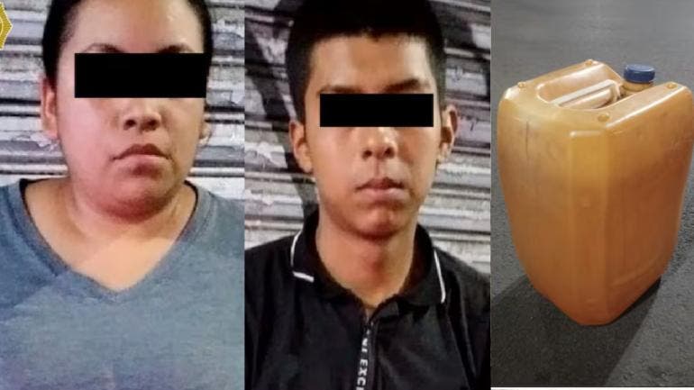 Detienen a dos por huachicoleo en Iztapalapa; agreden a policías