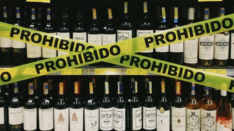 Estos estados aplicarán Ley Seca el 1 de junio por la elección judicial 