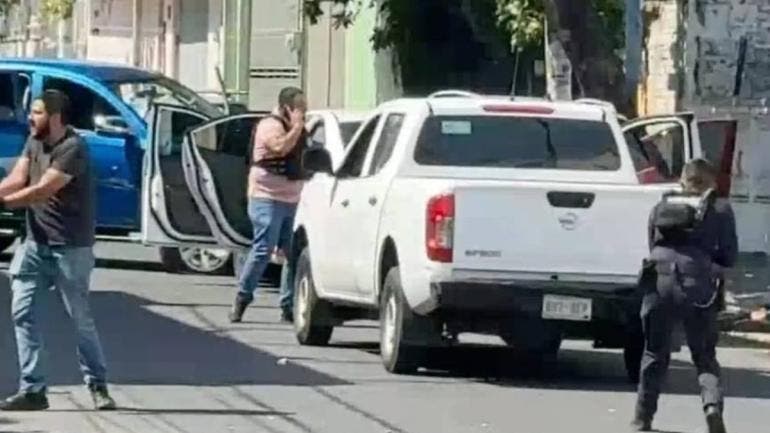 matan dos agentes FGR Boca del Rio Veracruz