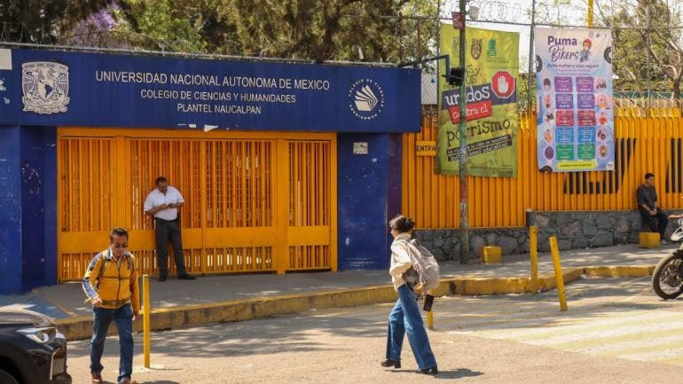 muere alumno CCH Naucalpan evento cultural
