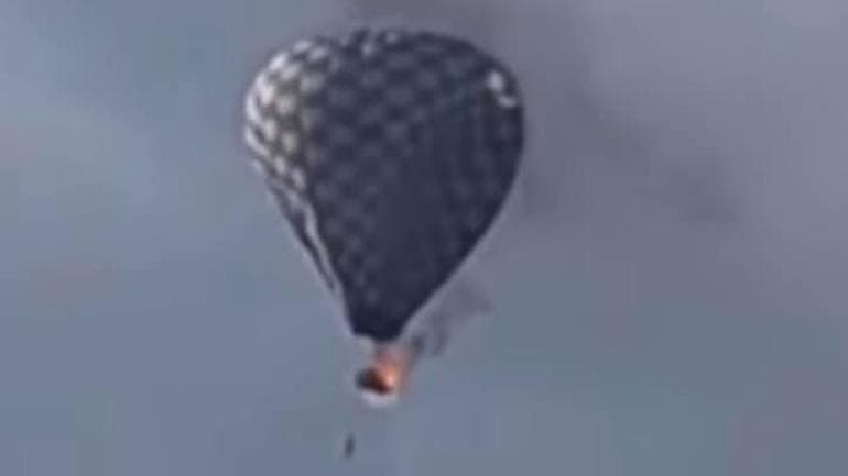 se incendia globo aerostatico Zacatecas muere person
