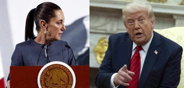 charla Sheinbaum Trump por telefono