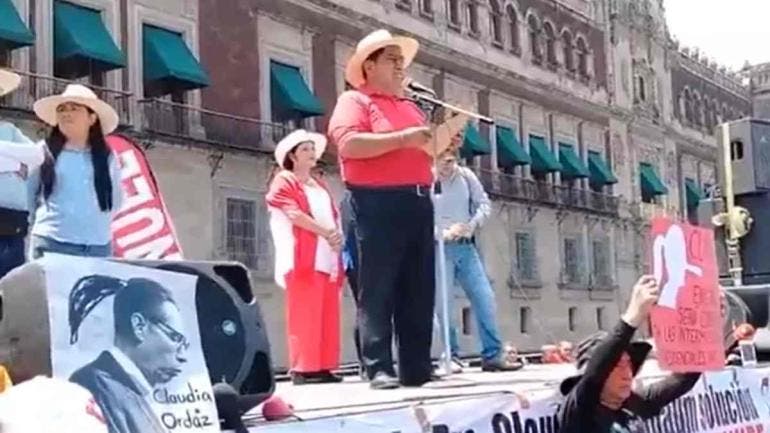 CNTE toma receso y se retira del Zócalo “Es un hasta pronto”