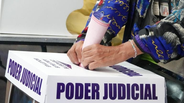 participan 12 punto 57 y 13 punto 32 eleccion judicial
