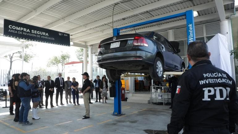 reinauguran modulo compra segura auto Iztapalapa