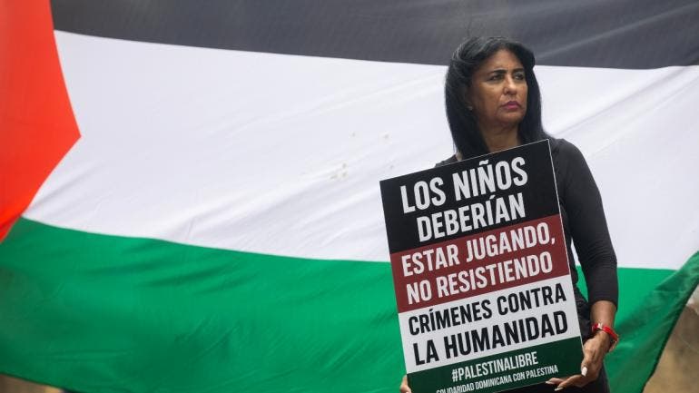Sheinbaum contra danar ninos civiles Israel Palestina