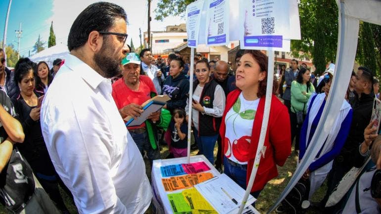 Caravana de Empleo realizó IMM  En Parque de las Mujeres Bonitas