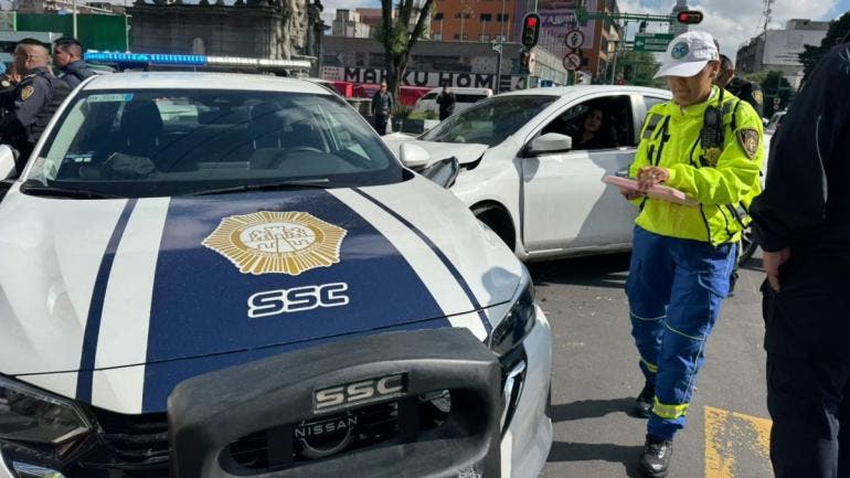 choque eje central 30 julio