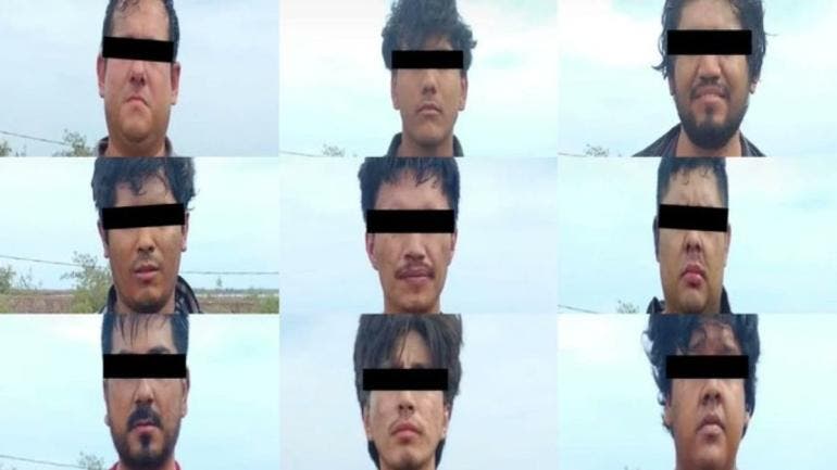 detienen 11 presuntos miembros Los Mayos