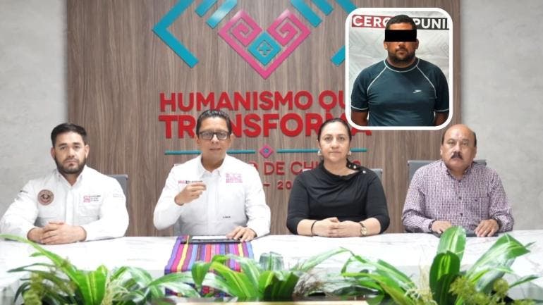 Detienen a maestro señalado por acoso en preparatoria de Pijijiapan