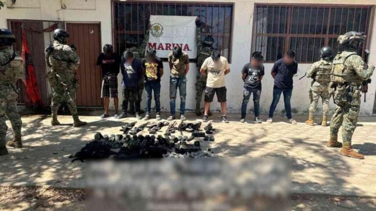 Detienen a siete generadores de violencia en Coyuca de Benítez, Guerrero