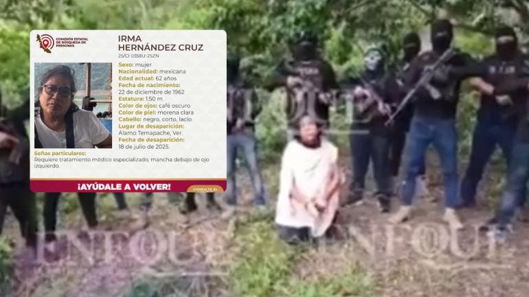 Hallan sin vida a maestra jubilada y taxista privada de la libertad en Veracruz