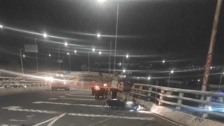 muere motero puente Muyuguarda