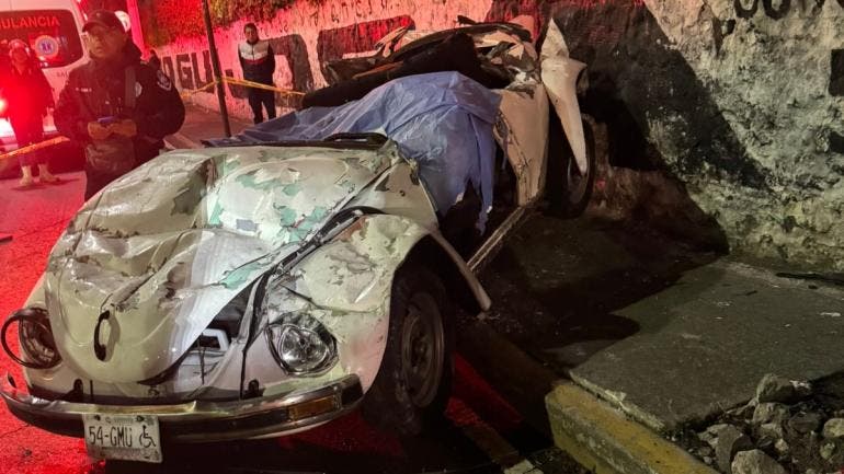 muere pareja choque San Jeronimo Lidice