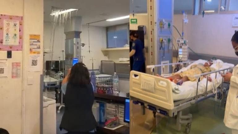 Fuga de aguas negras provoca desalojo en urgencias de hospital en Oaxaca