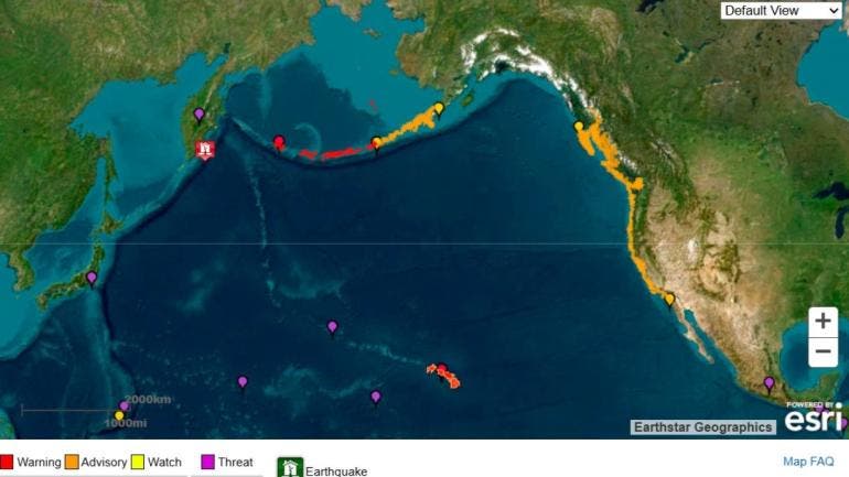 sin victimas terremotos Kamchatka