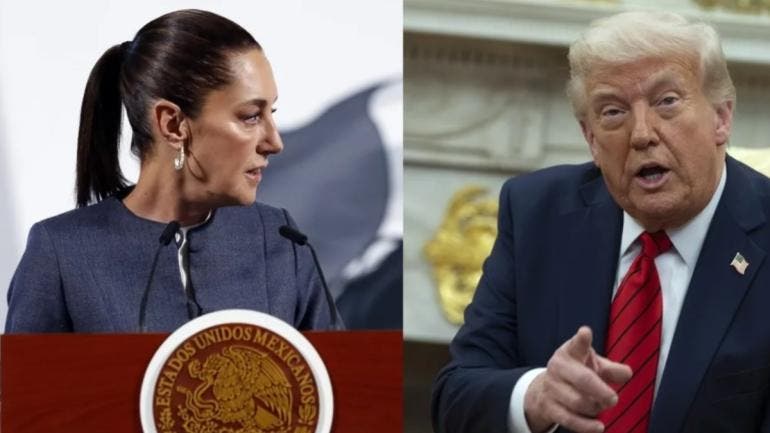 Trump Sheinbaum acuerdan prolongar 90 dias aranceles