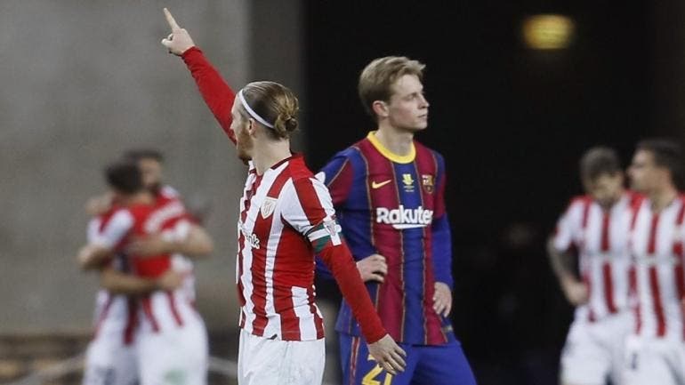 Athletic remonta a Barcelona en la prórroga y conquista la Supercopa