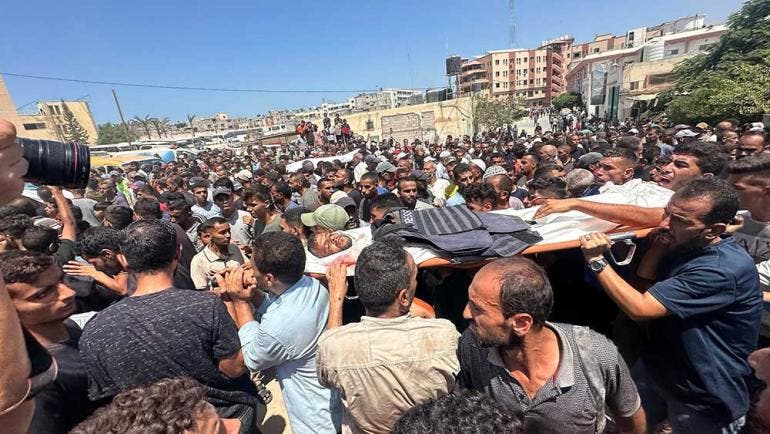 Bombardeo en Hospital Nasser en Gaza deja 5 periodistas muertos (Fotos EFE)