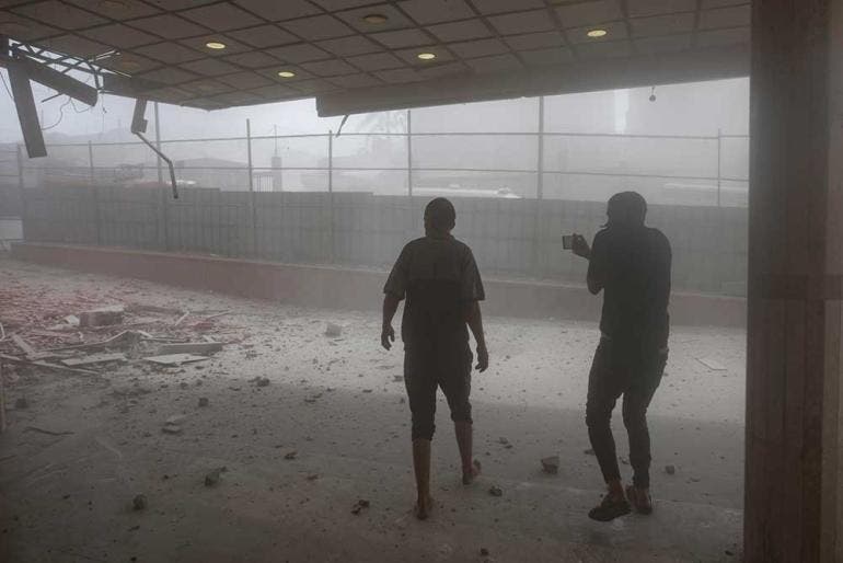 Bombardeo en Hospital Nasser en Gaza deja 5 periodistas muertos (Fotos EFE)