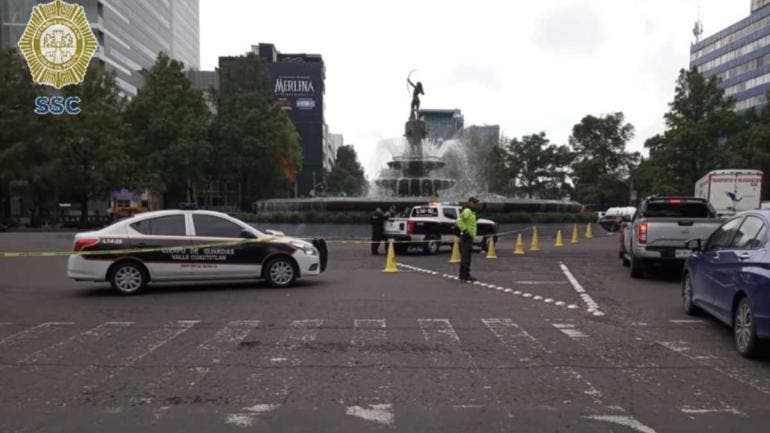 Cierran carriles centrales de Paseo de la Reforma por filmación; conoce las rutas alternas