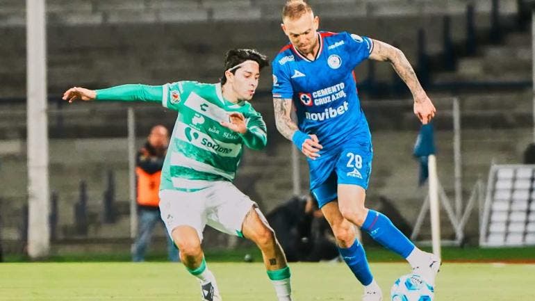 Cruz Azul vs Santos Jornada 5 Apertura 2025