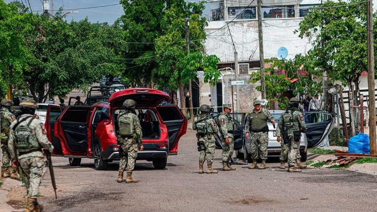 Enfrentamiento en Culiacán