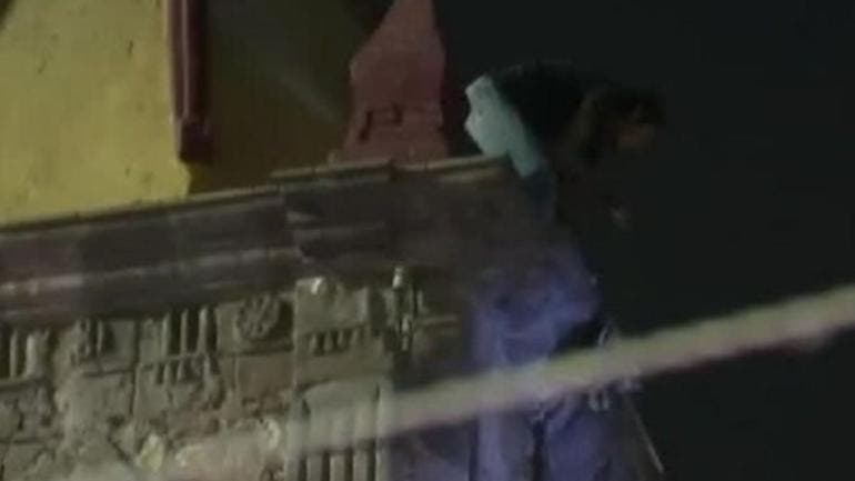 Hombre destruye instalaciones de iglesia Preciosa Sangre en Gustavo A. Madero 
