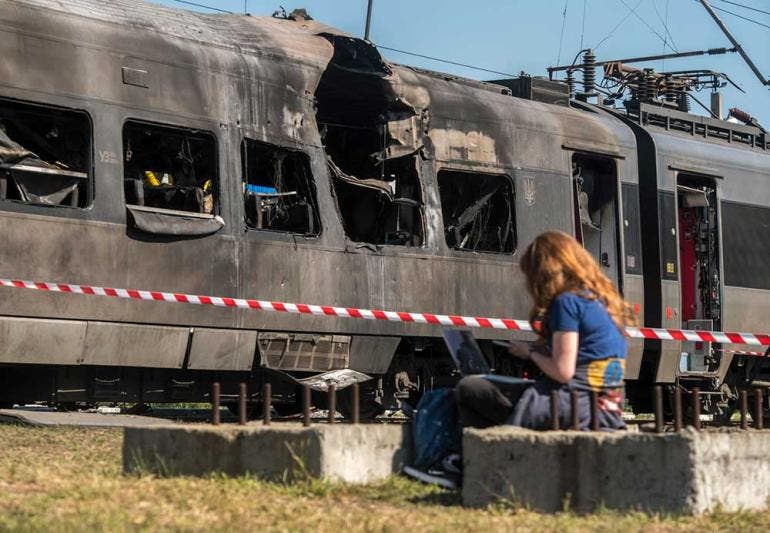Noche de terror en Kiev: Drones rusos matan a 18 civiles y dañan sede de la UE