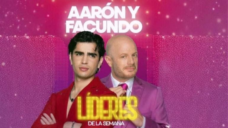 La Casa de los Famosos rompe su propio esquema: Facundo y Aarón Mercury toman el poder juntos