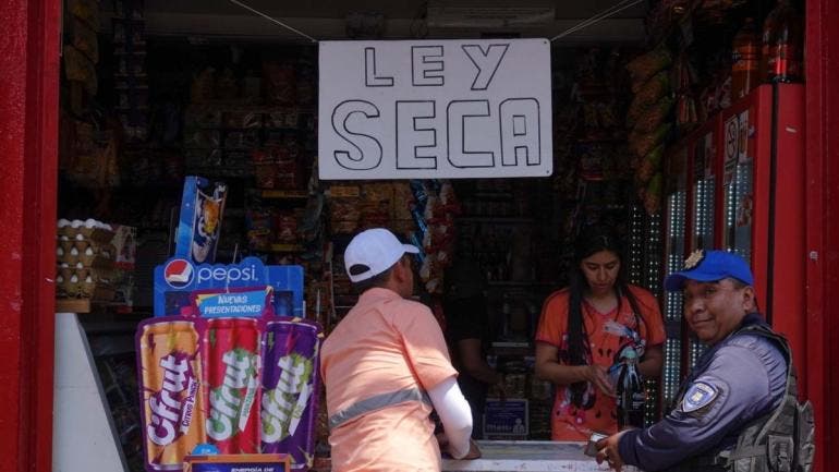 Ley seca cinco dias Tlalpan