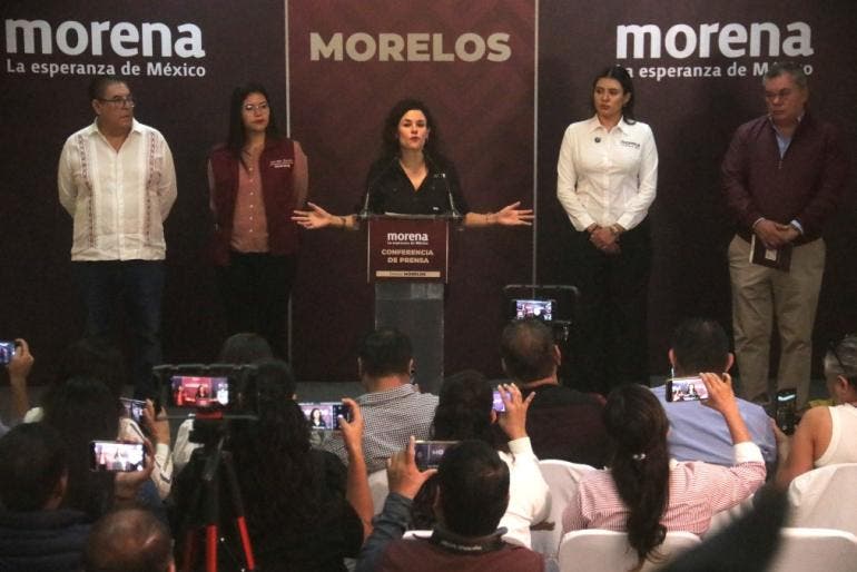 Luisa María Alcalde en Morelos