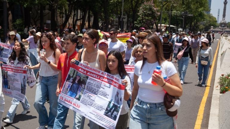 realizan segunda manifestacion Ameli Garcia