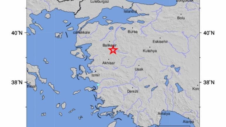 terremoto magnitud 6 punto uno Turquia