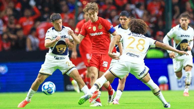 Pumas vs Toluca Jornada 5 Liga Mx