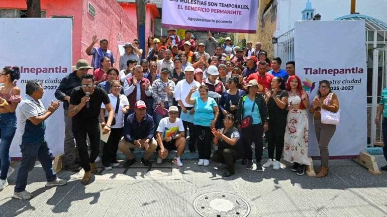 Rehabilitan andadores en Tlalnepantla