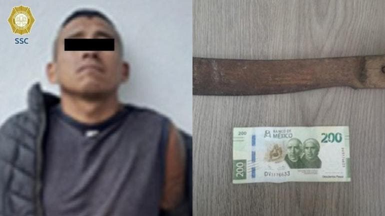 Con la media filiación del presunto agresor, los uniformados implementaron un dispositivo de búsqueda que permitió ubicarlo minutos después a escasos metros del lugar.