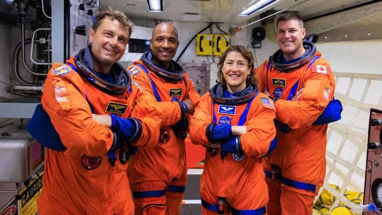Astronautas de Artemis II 