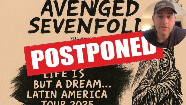 avenged sevenfold gira latinoamérica