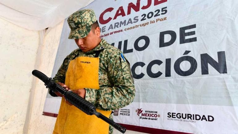 Canje de armas Edomex