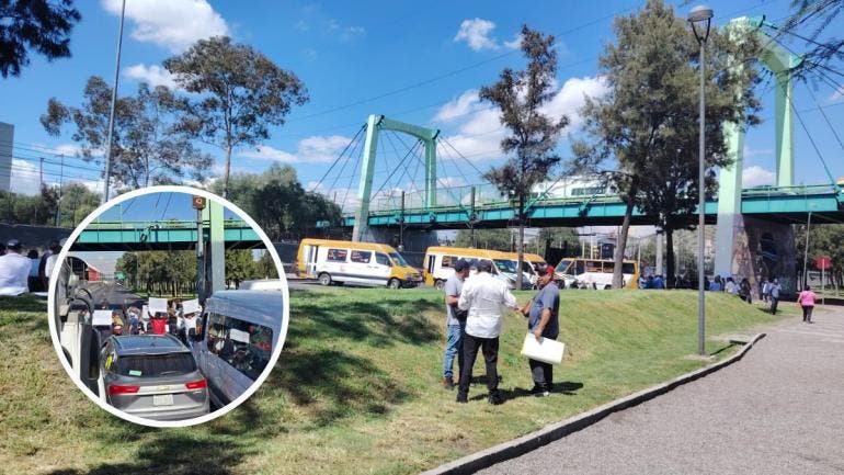 La manifestación busca llamar la atención de las autoridades para que se refuercen las medidas de seguridad en la zona y en las rutas de transporte que recorren la alcaldía Iztapalapa.