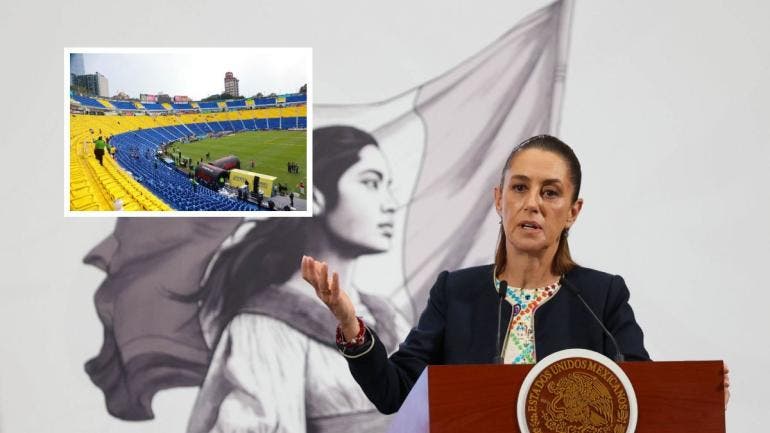 Claudia Sheinbaum Estadio Ciudad de los Deportes